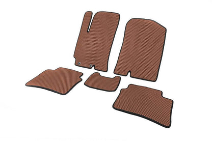 EVA mats (Brown) for Hyundai Accent 2017-2023 - Reelken Auto