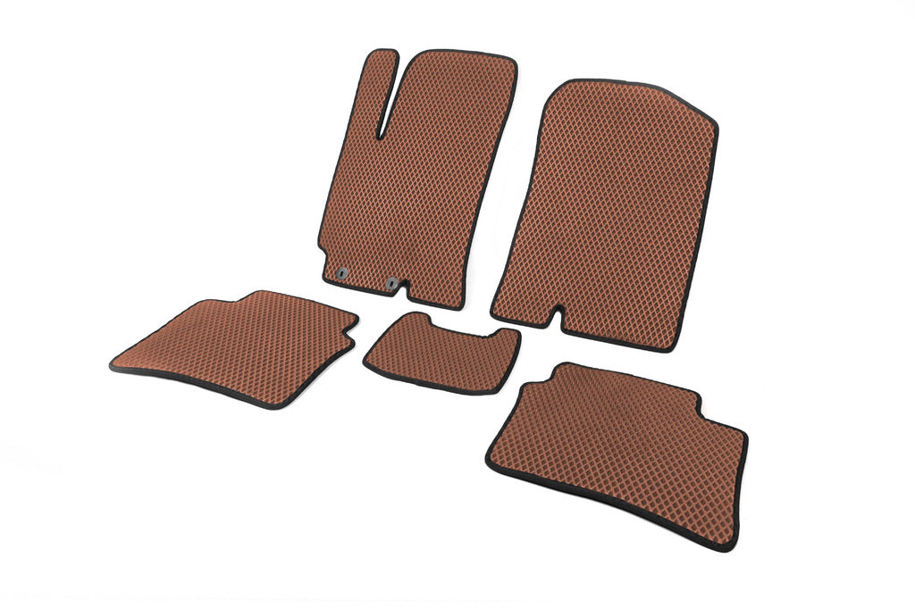 EVA Floor Mats (Brown) for Hyundai Accent 2017-2023 - image 2