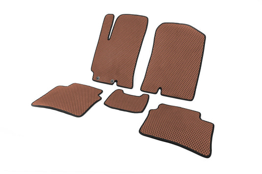 EVA Floor Mats (Brown) for Hyundai Accent 2017-2023 - image 2