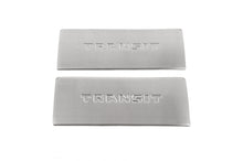 Interior door sill protectors Carmos V2 (2 pcs, stainless steel) for Ford Transit 2000-2014 - image 2