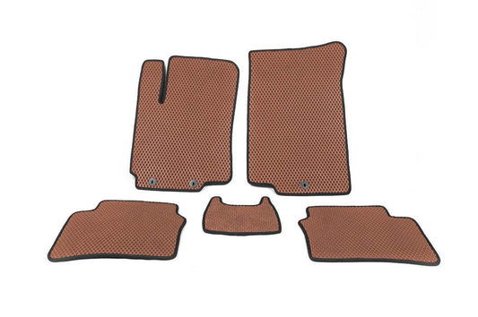 EVA mats (Brown) for Kia Rio 2012-2017 - Reelken Auto