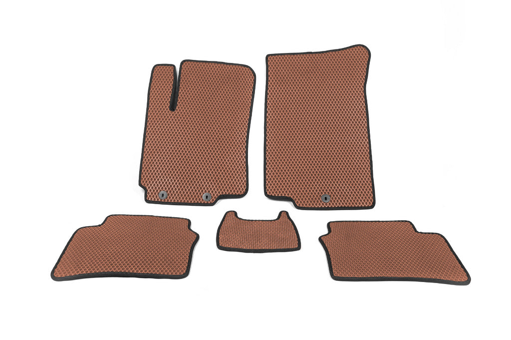 EVA Floor Mats V1 (Brown) for Kia Rio 2012-2017 - image 1