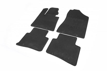Rubber Floor Mats (4 pcs, Polytep) for Hyundai Tucson TL 2016-2021 - image 1