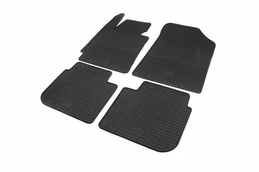 Rubber mats (4 pieces, Polytep) for Hyundai Elantra (MD/UD) 2011-2015 - Reelken Auto