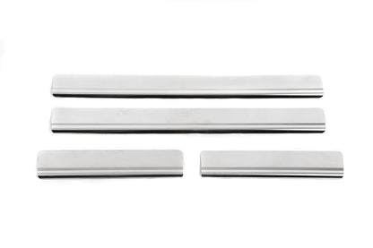 Door Sill Protectors OmsaLine Stainless Steel for Toyota Corolla 2013-2019 - image 1