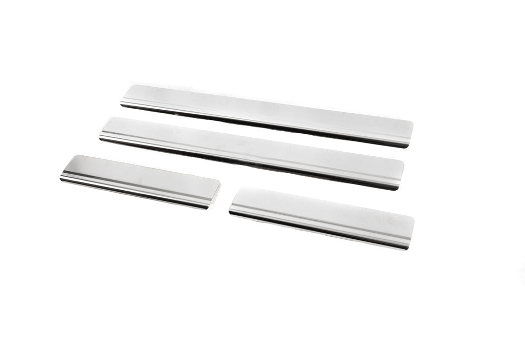 Door Sill Protectors OmsaLine Stainless Steel for Toyota Corolla 2013-2019 - image 2