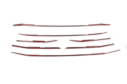 Chrome Grille Covers (Stainless Steel) for Ford Custom 2023- - image 5