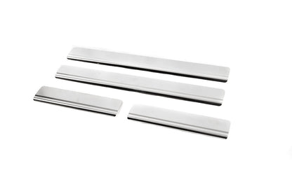 Door Sill Protectors OmsaLine Stainless Steel for Toyota Corolla 2013-2019 - image 2
