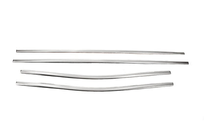 Window Lower Trim Stainless Steel (4 pcs) for Mercedes X class 2017-2020 - image 3