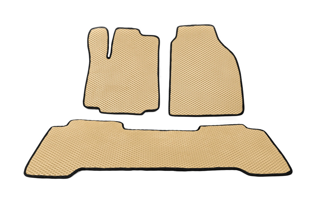 EVA Floor Mats (Beige) for Honda Pilot 2002-2008 - image 1