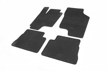 Rubber mats (4 pcs, Polytep) for Hyundai Getz - Reelken Auto