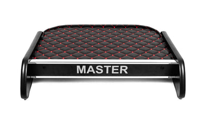 Dashboard Shelf (Black with Red Stitching) for Renault Master 2011-2023 - image 1