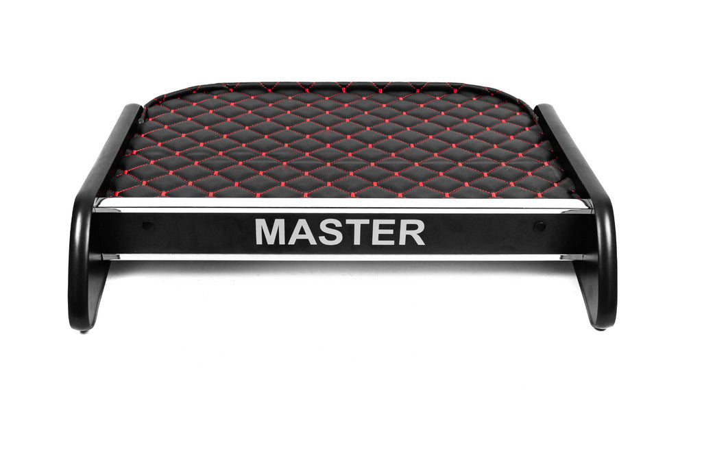 Dashboard Shelf (Black with Red Stitching) for Renault Master 2011-2023 - image 1