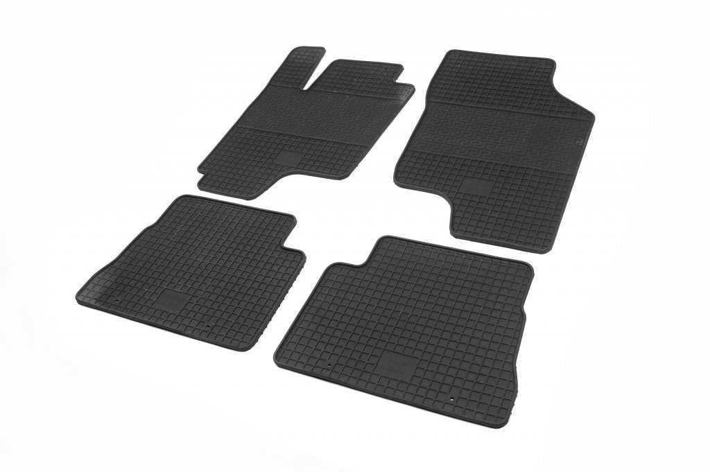 Rubber Floor Mats (4 pcs, Polytep) for Hyundai Getz 2002- - image 1