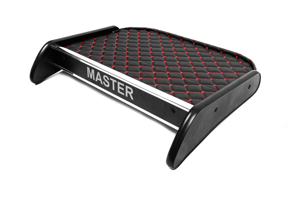 Dashboard Shelf (Black with Red Stitching) for Renault Master 2011-2023 - image 2