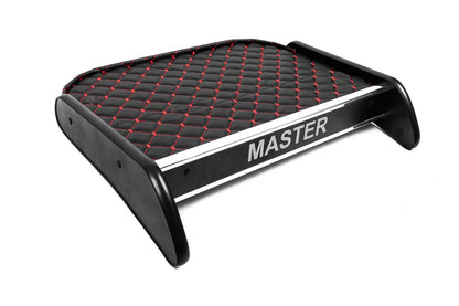Shelf on the panel (Black with red thread) for Renault Master 2011-2023 - image 3