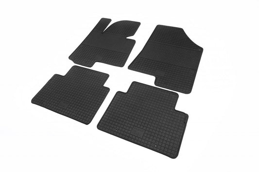Rubber Floor Mats (4 pcs, Polytep) for Kia Sportage 2010-2015 - image 1