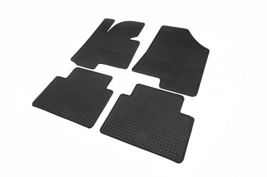 Rubber mats (4 pieces, Polytep) for Kia Sportage 2010-2015 - Reelken Auto