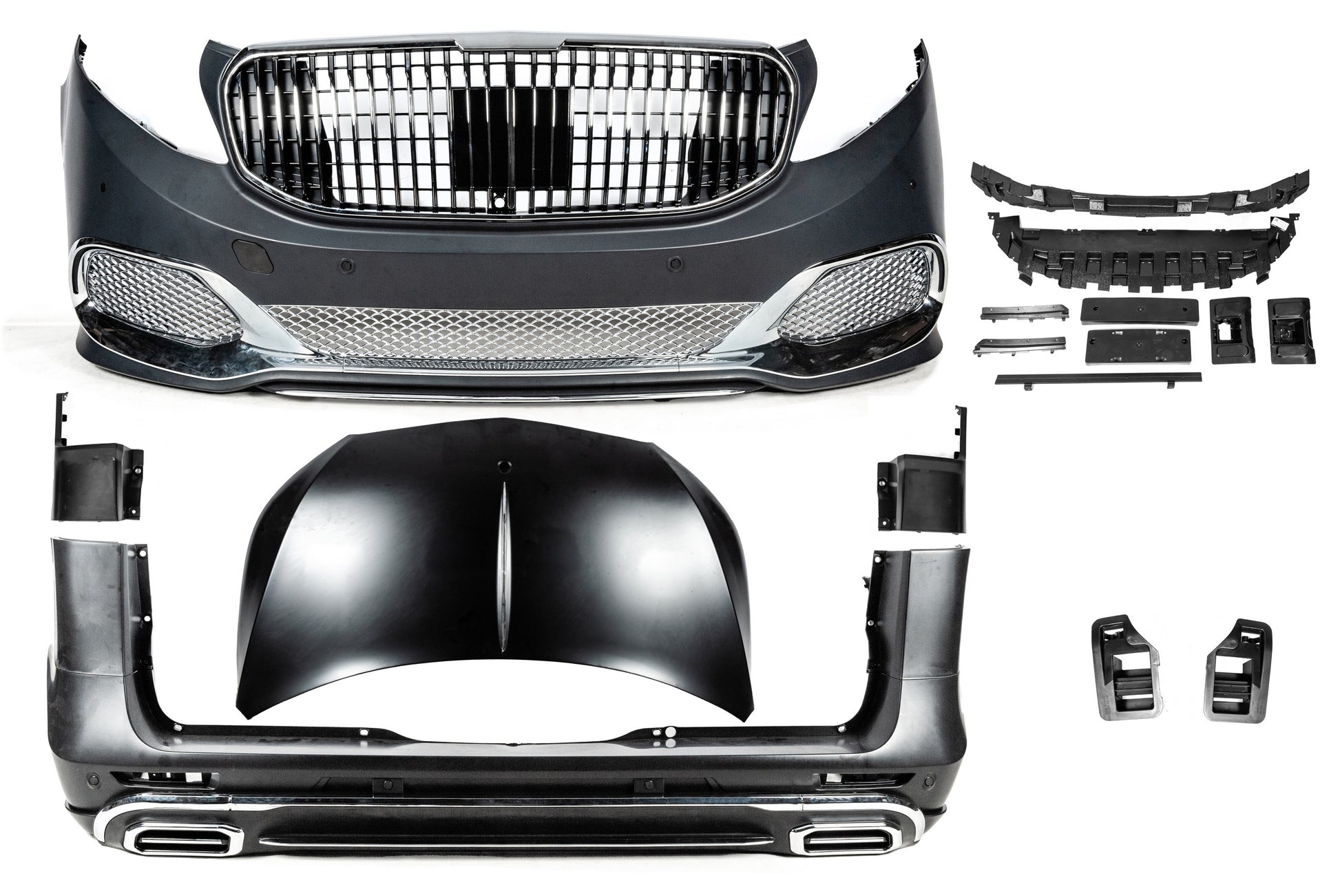 Body Kit Set (Maybach Type-X223, with Hood) for Mercedes Vito/V-class W447 2014- - image 1