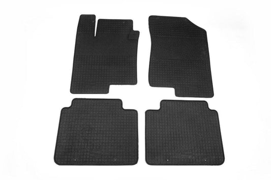 Rubber mats (4 pieces, Polytep) for Kia Magentis 2006-2012 - Reelken Auto