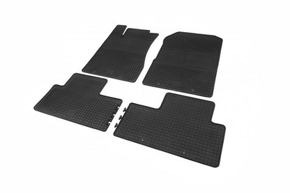 Rubber Floor Mats (4 pcs, Polytep) for Honda CRV 2012-2016 - image 1