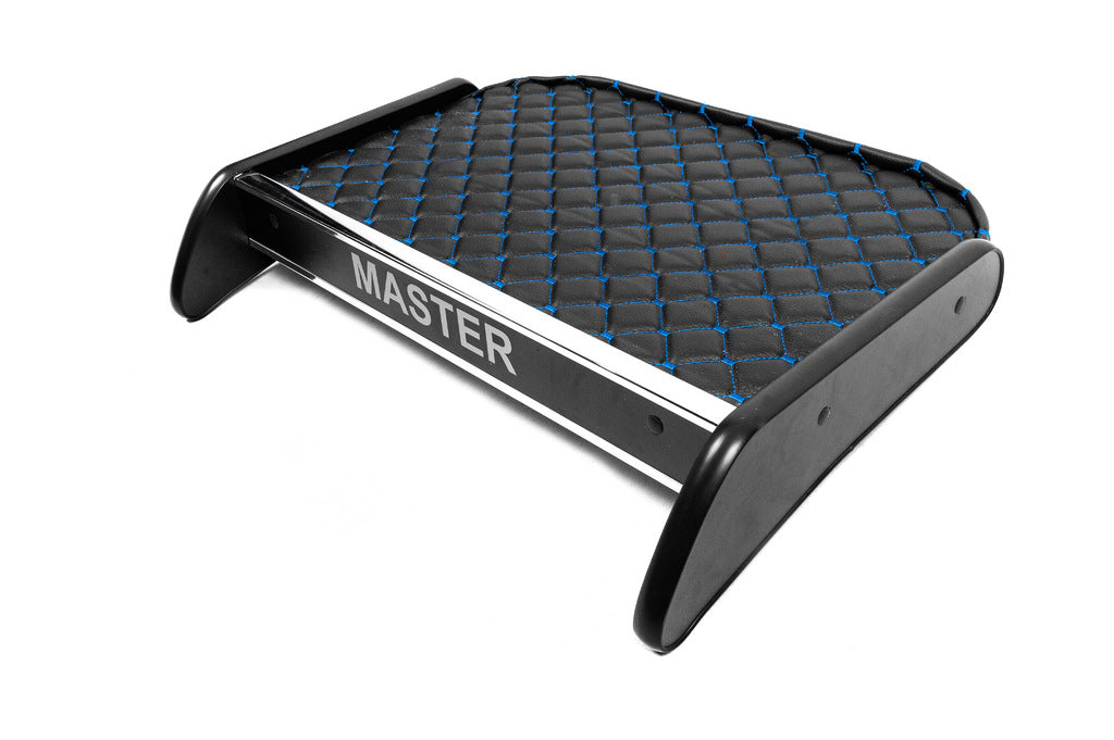 Dashboard Shelf (Black with Blue Stitching) for Renault Master 2011-2023 - image 2