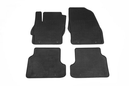 Rubber mats (4 pieces, Polytep) for Ford Focus II 2005-2008 - Reelken Auto
