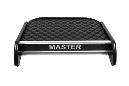 Dashboard Shelf (Black with Black Stitching) for Renault Master 2011-2023 - image 1