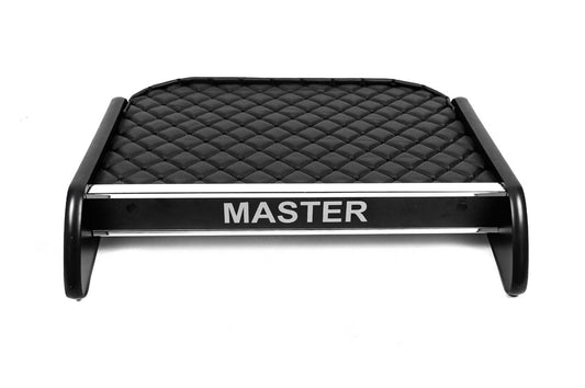 Dashboard Shelf (Black with Black Stitching) for Renault Master 2011-2023 - image 1