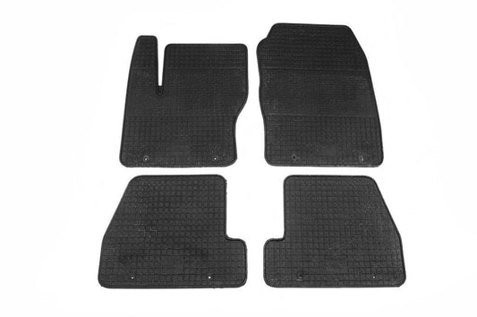 Rubber mats (4 pieces, Polytep) for Ford Focus III 2011-2017 - Reelken Auto