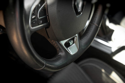 Steering Wheel Trim Stainless Steel for Renault Megane IV 2016-2025 - image 1