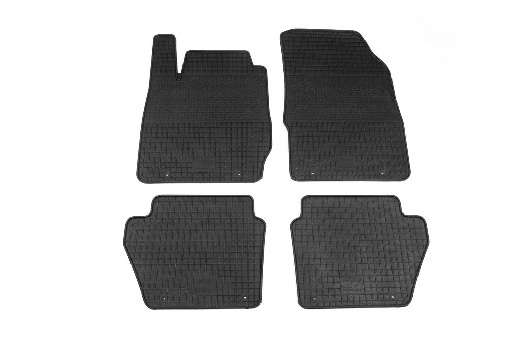 Rubber Floor Mats (4 pcs, Polytep) for Ford Fiesta 2008-2017 - image 2