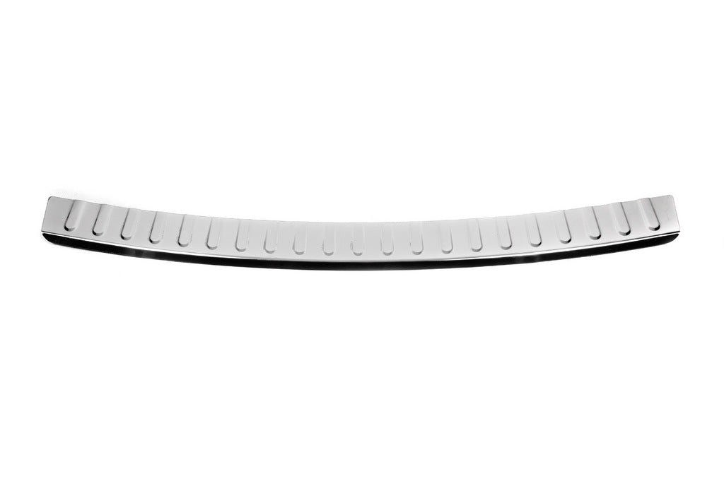 Rear bumper protector Carmos V-2 (HB, stainless steel) for Volkswagen Golf 5 2003-2009 - image 1