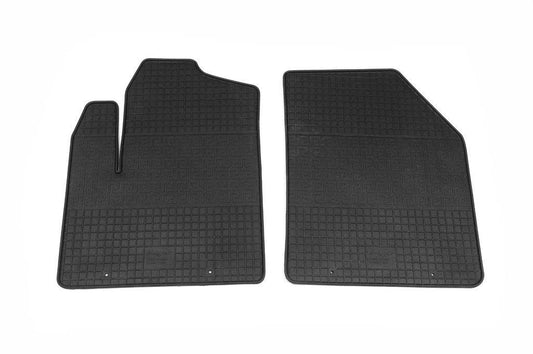 Rubber mats (2 pieces, Polytep) for Ford Connect 2010-2013 - Reelken Auto