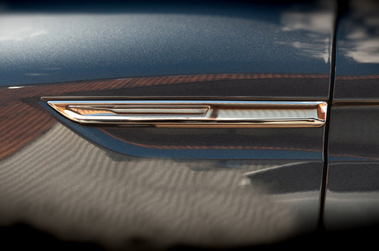 Chrome Turn Signal Covers 2016-2020 (2 pcs, Stainless Steel) for Renault Megane IV 2016-2025 - image 2