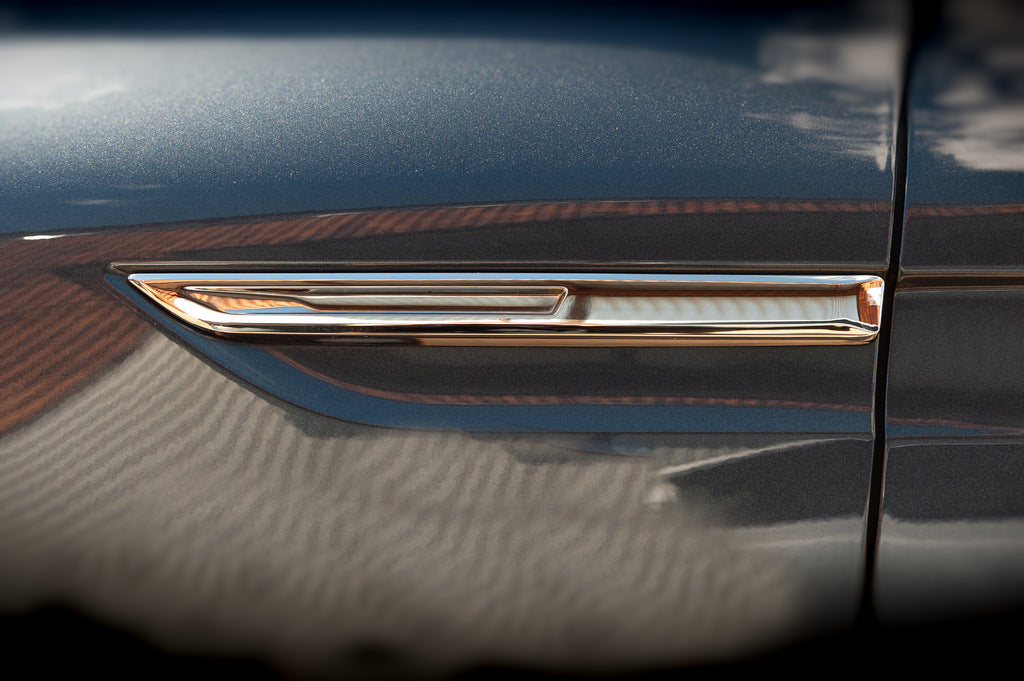 Chrome Turn Signal Covers 2016-2020 (2 pcs, Stainless Steel) for Renault Megane IV 2016-2025 - image 2