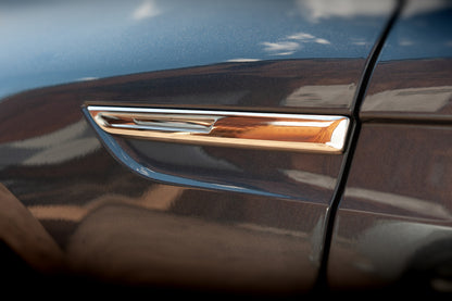 Chrome Turn Signal Covers 2016-2020 (2 pcs, Stainless Steel) for Renault Megane IV 2016-2025 - image 3