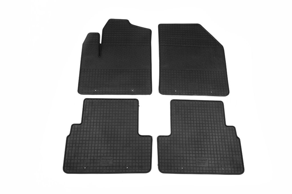 Rubber Floor Mats (4 pcs, Polytep) for Ford Connect 2002-2006 - image 2