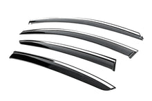 Window Deflectors with Chrome Trim Niken Luxury (SD, 4 pcs) for Renault Megane IV 2016-2025 - image 2