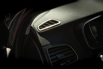 Interior Air Vent Cover (2 pcs, Stainless Steel) for Renault Megane IV 2016-2025 - image 3