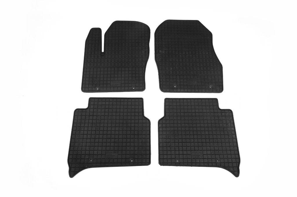 Rubber mats (4 pieces, Polytep) for Ford Connect 2014-2021 - Reelken Auto