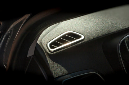 Interior Air Vent Cover (2 pcs, Stainless Steel) for Renault Megane IV 2016-2025 - image 2