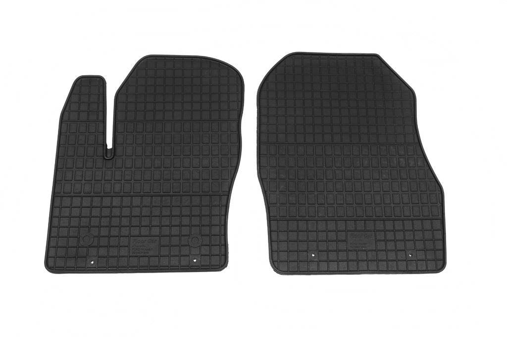 Rubber mats (2 pieces, Polytep) for Ford Connect 2014-2021 - Reelken Auto