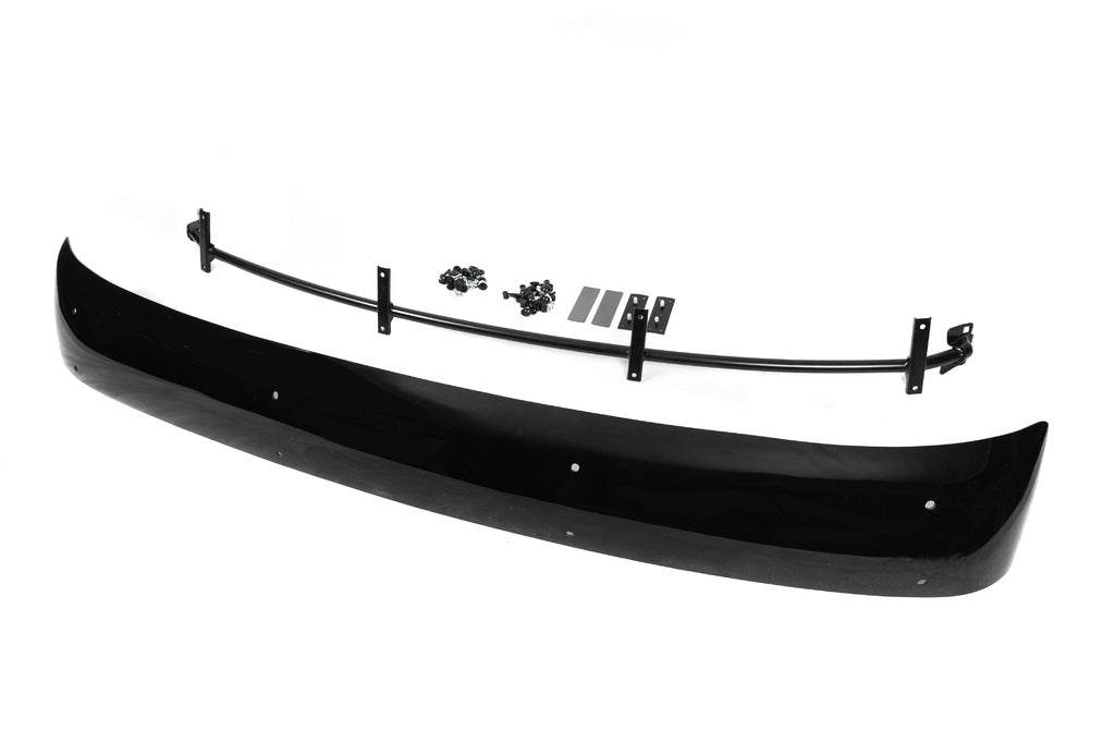 Windshield visor V2 (black gloss, 5mm) for Iveco Daily 2014↗ - Reelken Auto