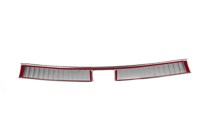 Carmos rear sill trim (2023+, stainless steel) for Kia Sorento IV MQ4 2020- - image 3