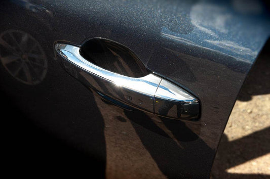 Covers for handles Carmos (4 pcs, stainless steel) for Renault Megane IV 2016-2025 - Reelken Auto