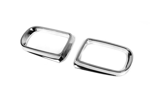 Mirror outline (2 pcs, plastic) for BMW 5 series E-39 1996-2003 - Reelken Auto