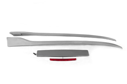 Roof rails with spoiler HRV-type (primed for painting) for Fiat Doblo I 2001-2005 - image 2