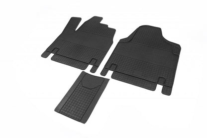 Rubber Floor Mats (3 pcs, Polytep) for Citroen Jumpy 1996-2007 - image 1