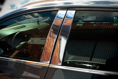 Stainless Steel Door Pillar Trim for Renault Megane IV 2016-2025 - image 1